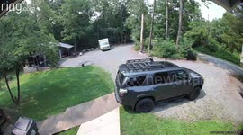 Son Chases After ATV As It Rolls Away