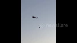 Switzerland: Forest Fire Erupts In Bitsch, Fire Crews Struggle To Contain Blaze As Winds Pick Up 5
