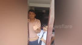Female pilot and husband attacked by revenge mob for 'beating girl, 10, they employed as maid'