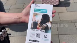 France launches awareness campaign for women's safety