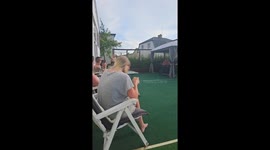 A Silly Swan Dive Attempt