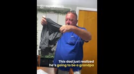New Yorker Cries when Daughter Reveals She's Pregnant