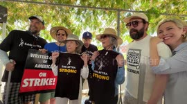 Unprecedented Unity: Hollywood Actors and Writers Unite in Strike For Fairness and creative Freedom