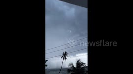 Puerto Rico: Small Tornado Hits Aguada, Knocking Down Trees And Power Lines