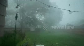 US: Severe Storms Hit Northeast Ohio, Tornado Warning Issued