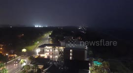 US: Lightning Storm Dazzles Over Myrtle Beach, South Carolina