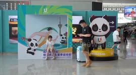 Rail service in China's Chengdu gears up for Universiade