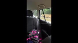 Semi Drops Flaming Hay Blames On Highway