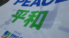 S. Korean activists call for peace ahead of 70th anniversary of armistice agreement