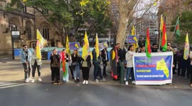 Kurdish rally, Sydney, Australia