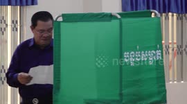 General election held in Cambodia
