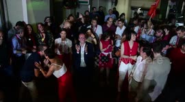 Spanish election: Pedro Sanchez celebrates as he holds off Vox's right-wing surge