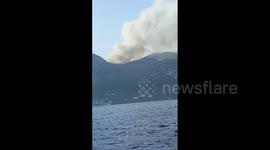 Greece: Corfu Hit By Wildfire, Residents And Tourists Told To Evacuate