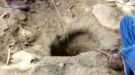 A three-year-old boy Rescued From 40-Foot Nalanda Borewell After Five-Hour Long Operation in Northern India