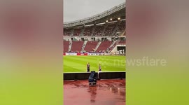 Fans disappointed as football match between Tottenham and Leicester is cancelled in Bangkok