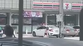 Crazed Russian tourist jumping during rampage arrested in Phuket, Thailand