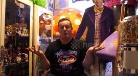 Willy Wonka superfan's £150,000 collection includes exclusive merchandise from the new movie
