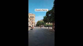 Caldo record a Palermo raggiunti 51 gradi