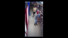 Customer Drops a Bottle At The Register