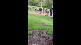 Dog Goes to Zumba Class