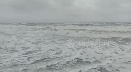 Super Typhoon Doksuri churns up waves as it approaches northern Philippines