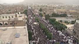 Rally held in Yemen's capital to protest against Quran desecration in Sweden, Denmark