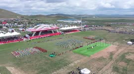 33rd Naadam Fair kicks off in north China's Inner Mongolia