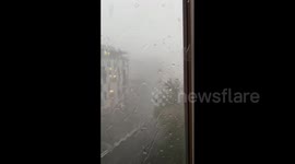 Germany: Intense Thunderstorm Sweeps Across Berlin 2