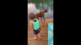 Boy left grossed out after worm encounter turns into a slimy prank