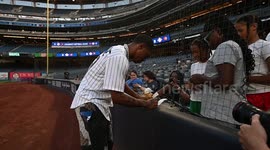 CC Sabathia And Friends Celebrity Softball Game in New York, USA