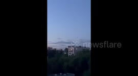 Newsflare Edit - Drone attacks thwarted in Moscow: no casualties reported as electronic warfare saves the day