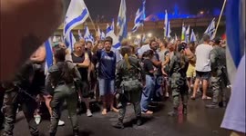 Protesters occupy Tel Aviv highway after parliament passes judicial reform bill