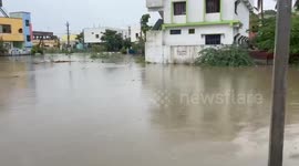 Water seeps into houses as heavy rainfall wreaks havoc in southern India, NDRF rescue undergoes