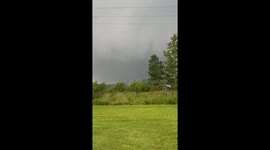 Distant Tornado Becomes Real Concern
