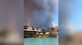 Family's horror Rhodes holiday after wildfires forced them to flee without money, passports or family    heart 1