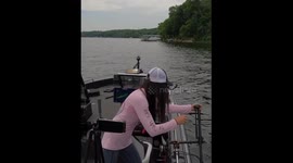 Fishing YouTuber Nearly Loses Phone in Lake