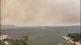 Greece: Wildfires Continue On Corfu Island For Third Day 2