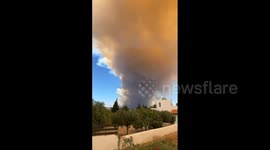Greece: Raging Wildfires Force Mass Evacuation In Rhodes