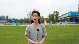 Sunny's journey exploring Chengdu Universiade venues