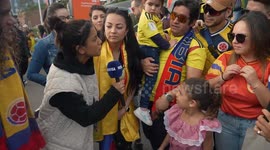 Reactions from proud Colombia fans after a 2-0 victory over South Korea