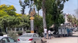 Palestinians clash with the Israeli army during an army raid, in Ein Beit El Ma Camp, in the West Bank city of Nablus