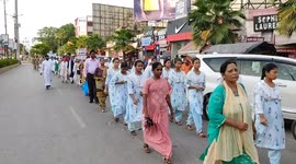 Silent protest staged in India against video showing ethnic Christians targeted sexually