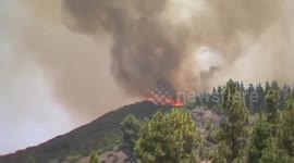 Hundreds evacuated as wildfire burns on Gran Canaria island