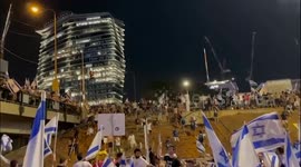 Israel: Protesters Occupy Tel Aviv Highway After Parliament Passes “Reasonableness” Bill 5