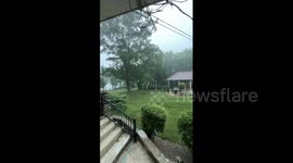 US: Severe Thunderstorm Moves Through Northern Ohio