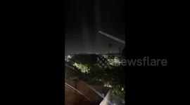 Typhoon Doksuri Rages in Aparri, Cagayan, Philippines