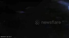 Six injured when van smashes into truck 'because sunlight shone into driver's eyes'