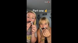 Woman tries her hand on her husband's nose waxing kit with her best friend *Hilarious Reaction*