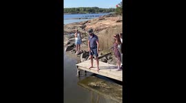 Family pulls an insanely crazy bungee jumping prank on the dad *Hilarious Prank*