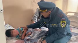 Four-Year-Old Boy Sucked Dry By Mosquitoes And Frozen At Night Survives 3 Days In Siberian Wilderness in Chadan, Tuva, Russia